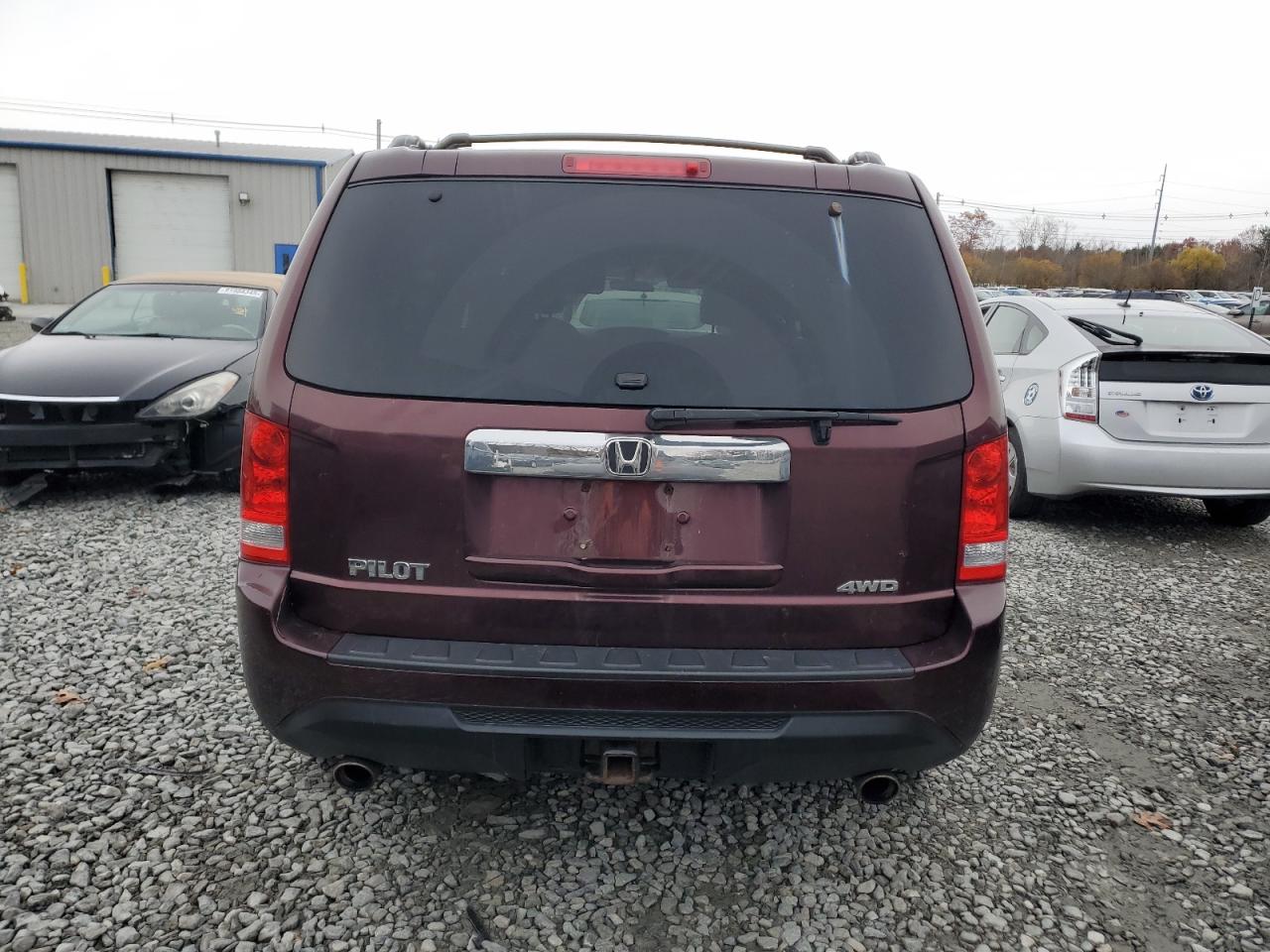 2012 Honda Pilot Ex VIN: 5FNYF4H44CB027224 Lot: 92169875