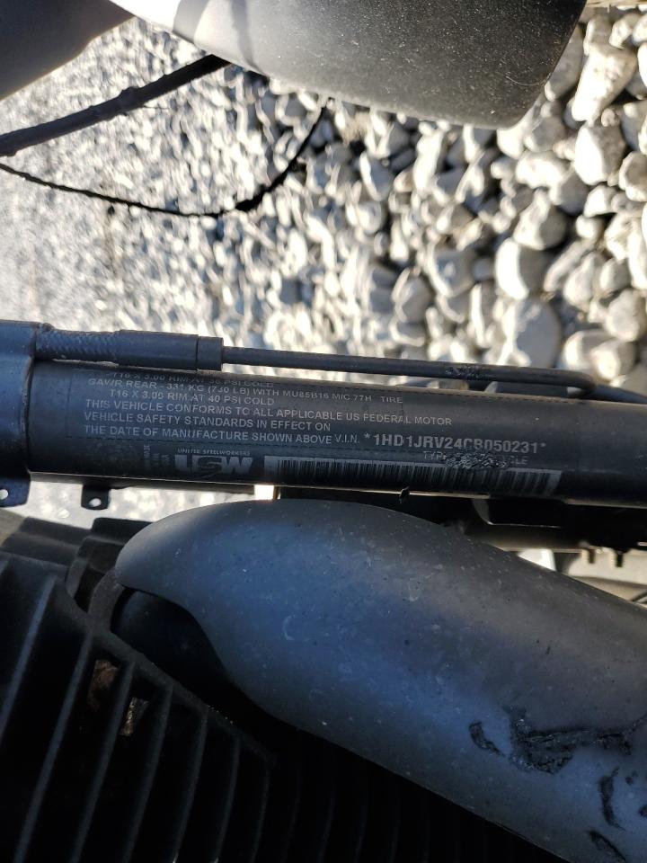 2012 Harley-Davidson Fls Softail Slim VIN: 1HD1JRV24CB050231 Lot: 89832355