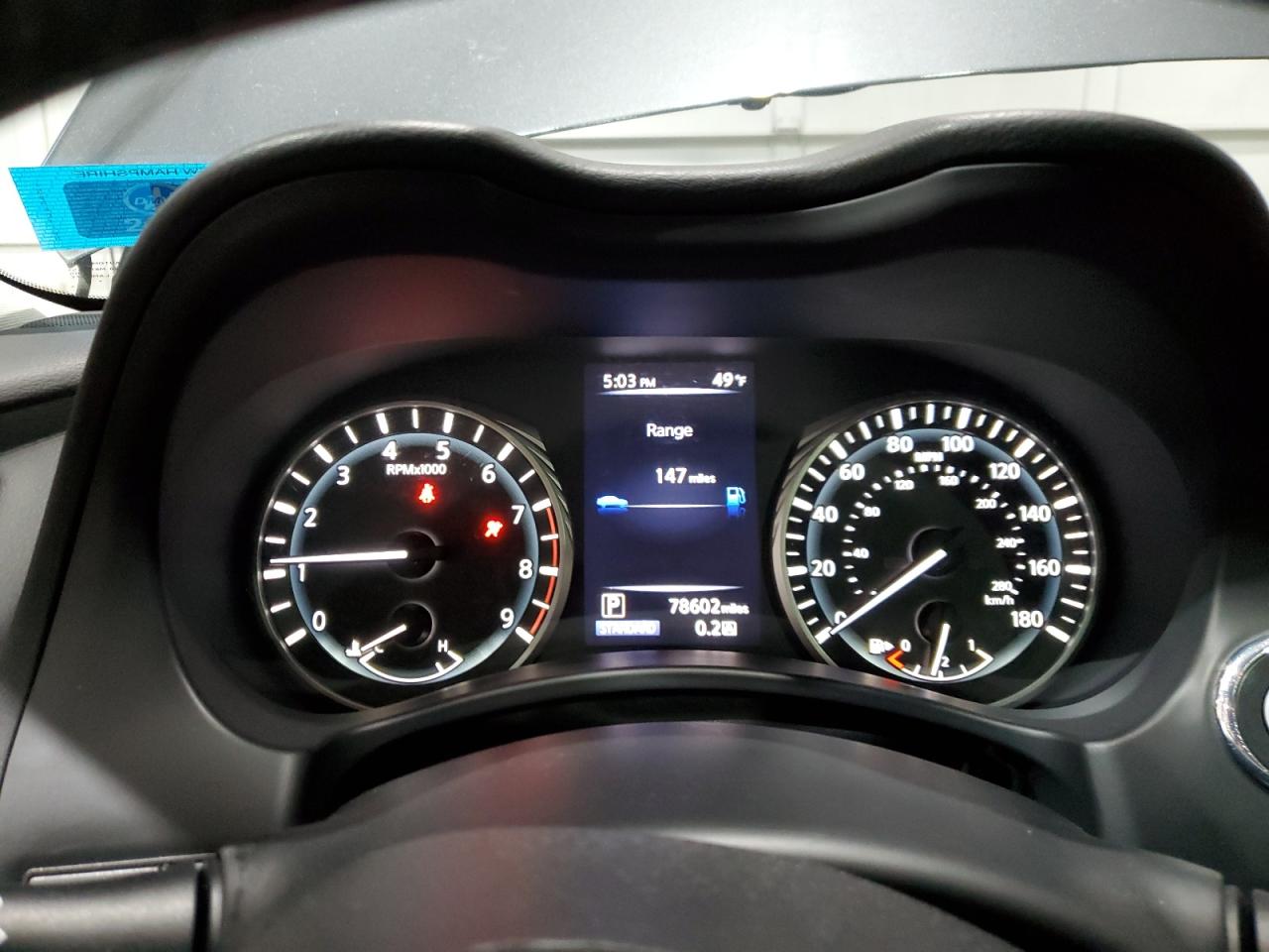 2018 Infiniti Q50 Luxe VIN: JN1EV7AR0JM434736 Lot: 90414485