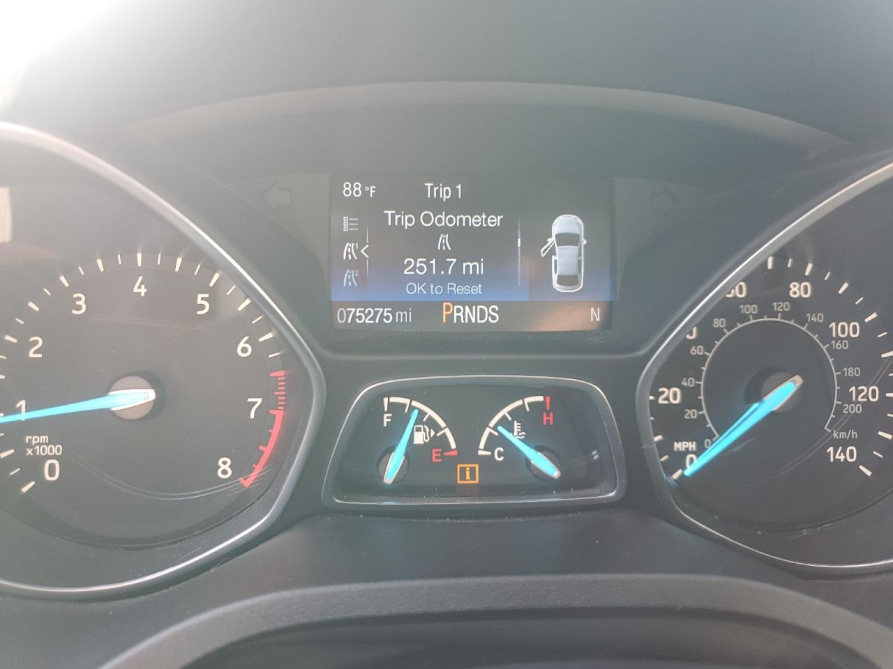 2017 Ford Escape Titanium VIN: 1FMCU0J91HUD73028 Lot: 93088785