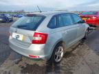 2016 SKODA RAPID SPACEBACK 1.6 TDI CR 115 SE TECH 5DR for sale at Copart CHESTER