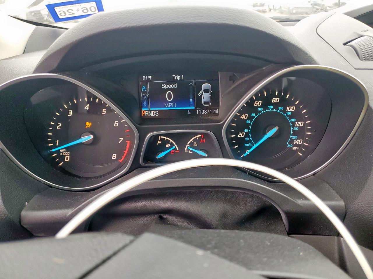 2016 Ford Escape S VIN: 1FMCU0F78GUB17927 Lot: 93667055