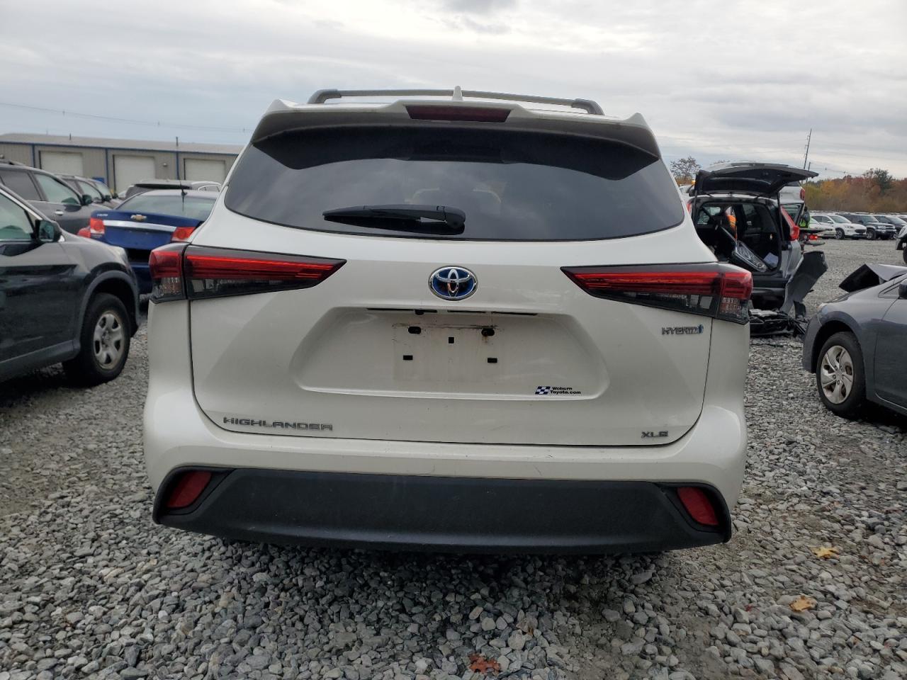 2020 Toyota Highlander Hybrid Xle VIN: 5TDGBRCH0LS509795 Lot: 91012545