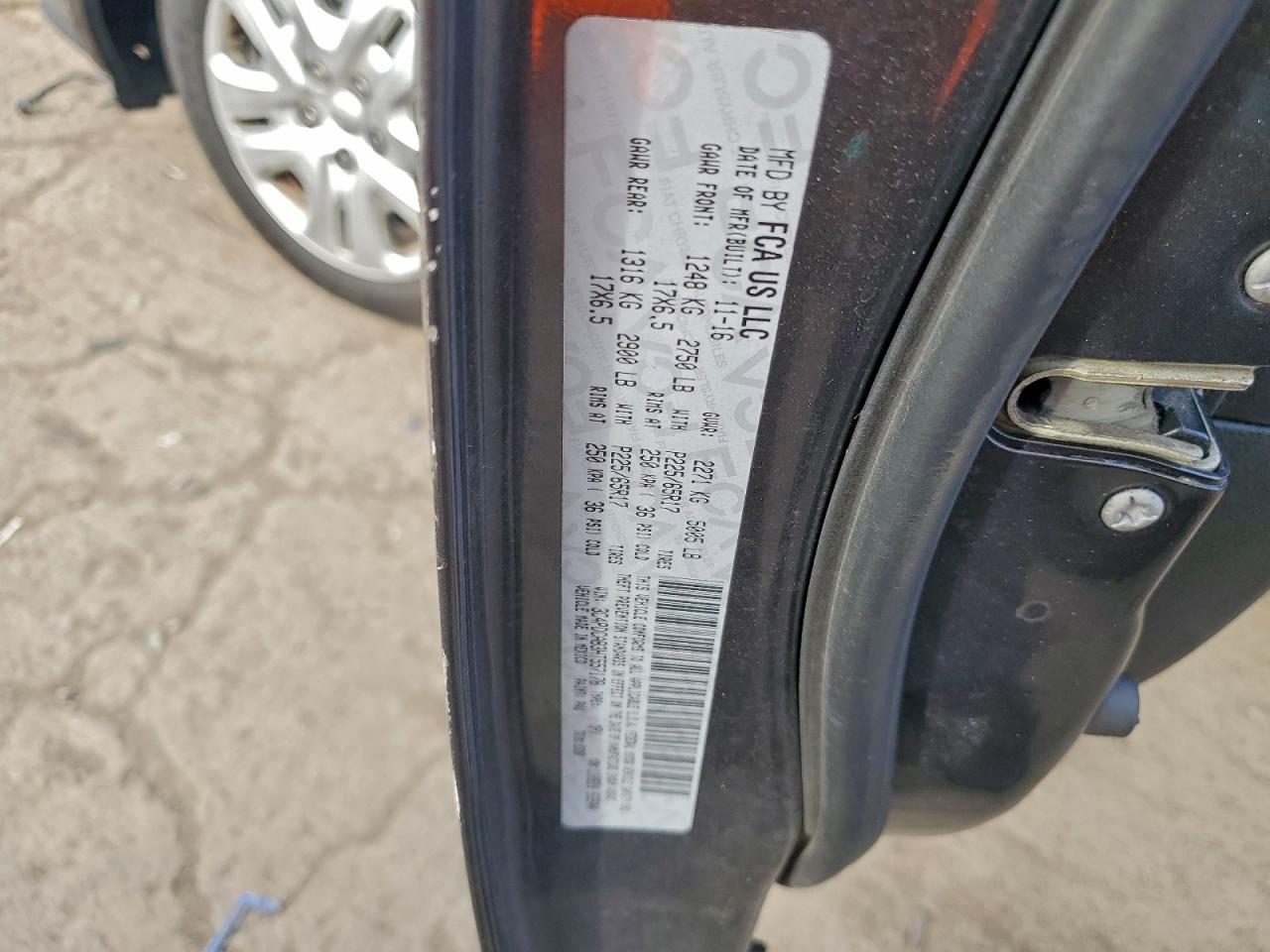 2017 Dodge Journey Se VIN: 3C4PDCAB3HT557178 Lot: 94260175