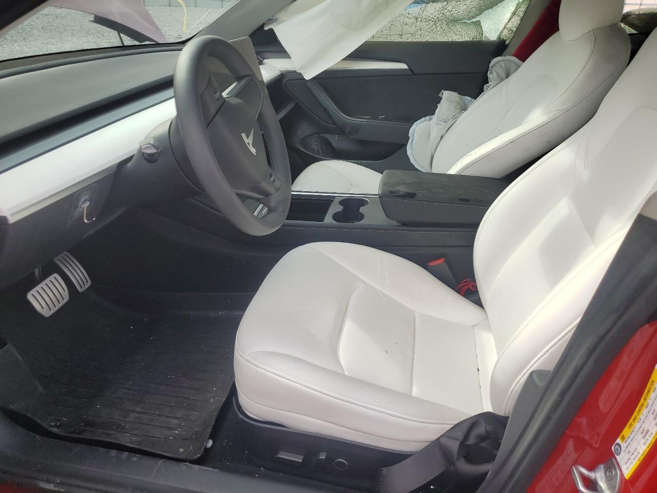 2021 Tesla Model 3 VIN: 5YJ3E1EC6MF050853 Lot: 92953845