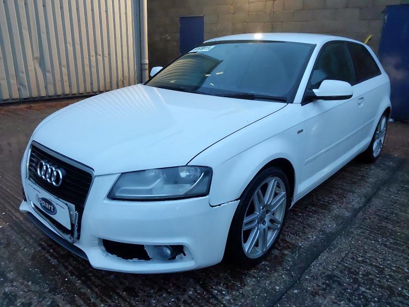 2011 AUDI A3 2.0 TFSI S LINE 3DR for sale at Copart CHESTER