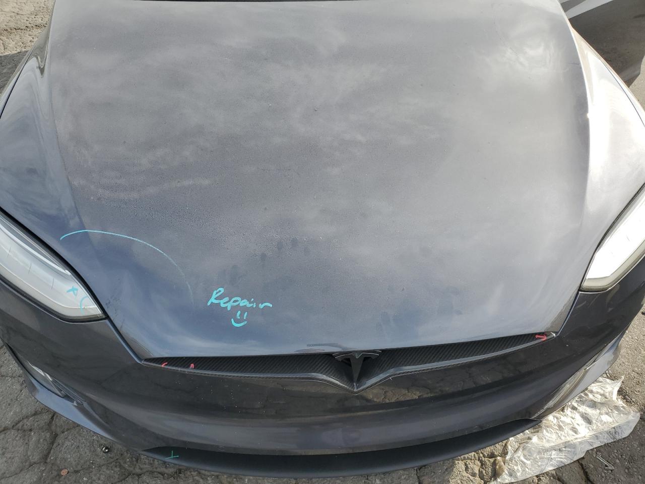 2021 Tesla Model X VIN: 5YJXCBE21MF322777 Lot: 91678525