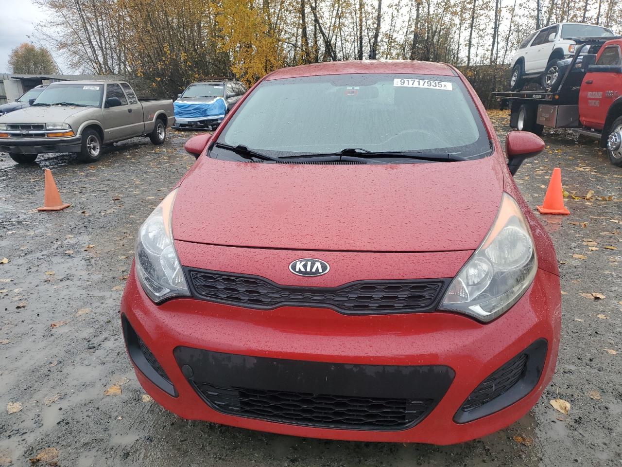 2014 Kia Rio Lx VIN: KNADM5A34E6406733 Lot: 91717935