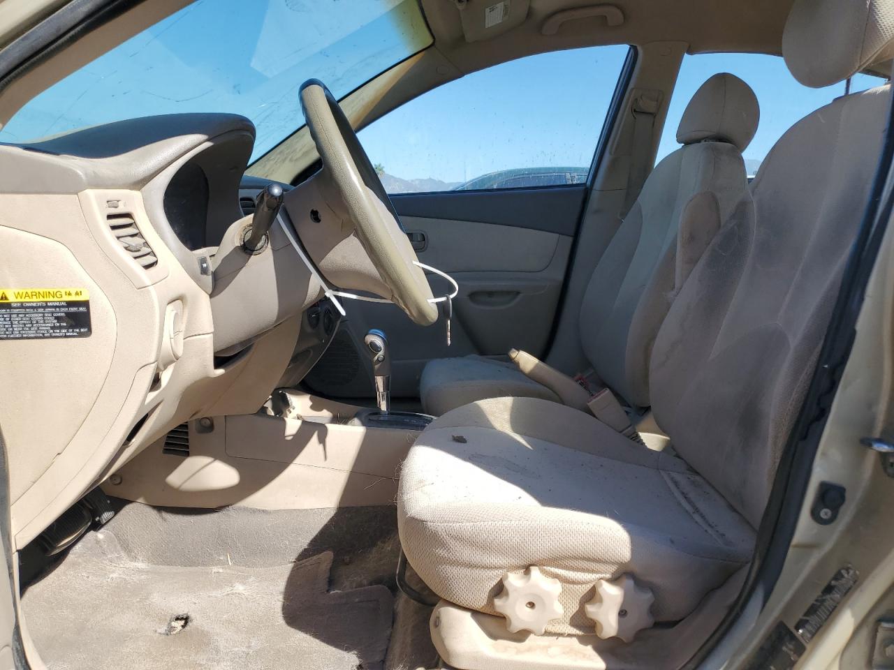 2007 Kia Rio Base VIN: KNADE123576206645 Lot: 92061745