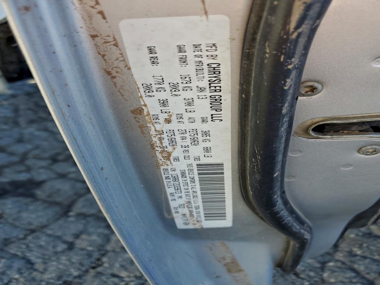 2013 Ram 1500 St VIN: 1C6RR6KT2DS596723 Lot: 94238465