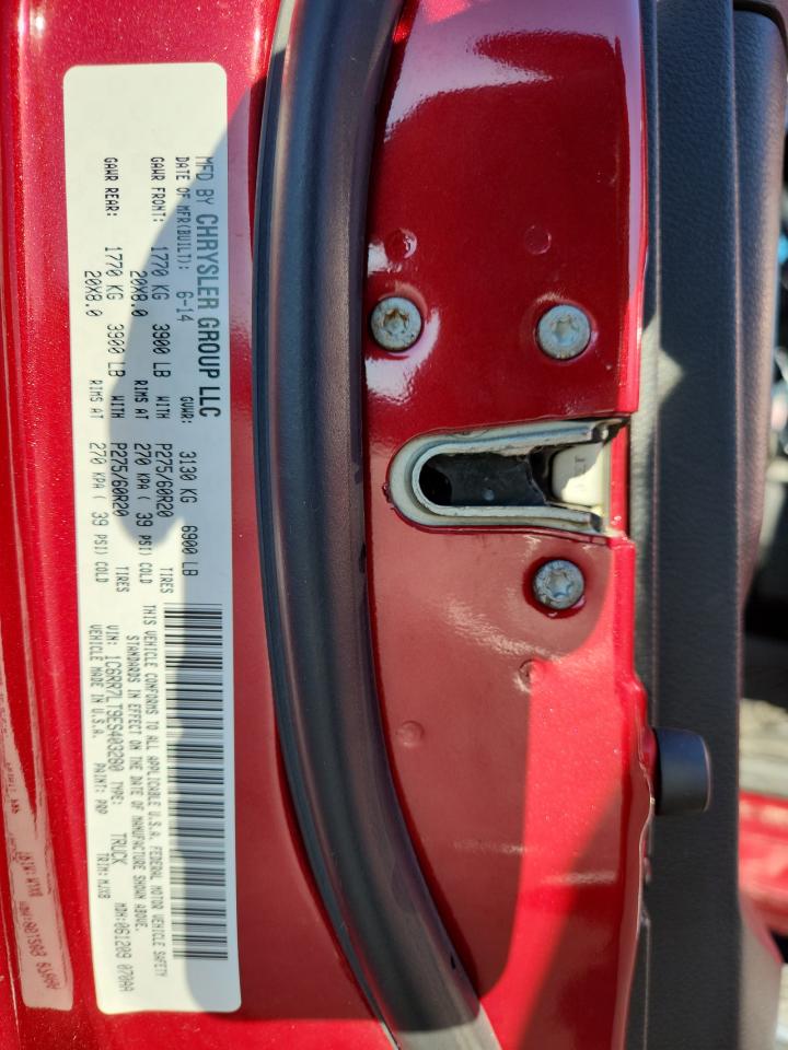 2014 Ram 1500 Slt VIN: 1C6RR7LT9ES403280 Lot: 93128305