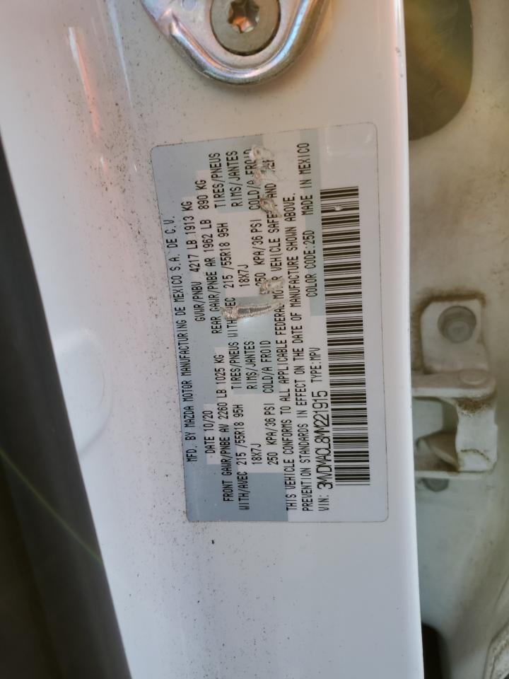 2021 Mazda Cx-30 Preferred VIN: 3MVDMACL8MM221915 Lot: 92488065