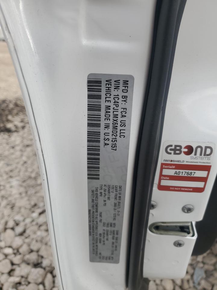 2021 Jeep Cherokee Latitude Lux VIN: 1C4PJLMX6MD215157 Lot: 90302155