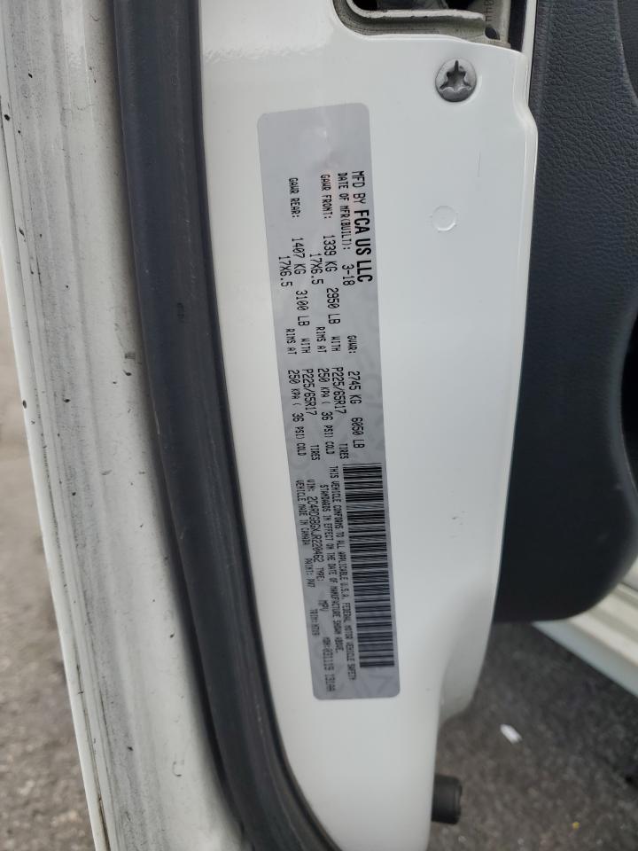 2018 Dodge Grand Caravan Se VIN: 2C4RDGBGXJR220462 Lot: 91940035