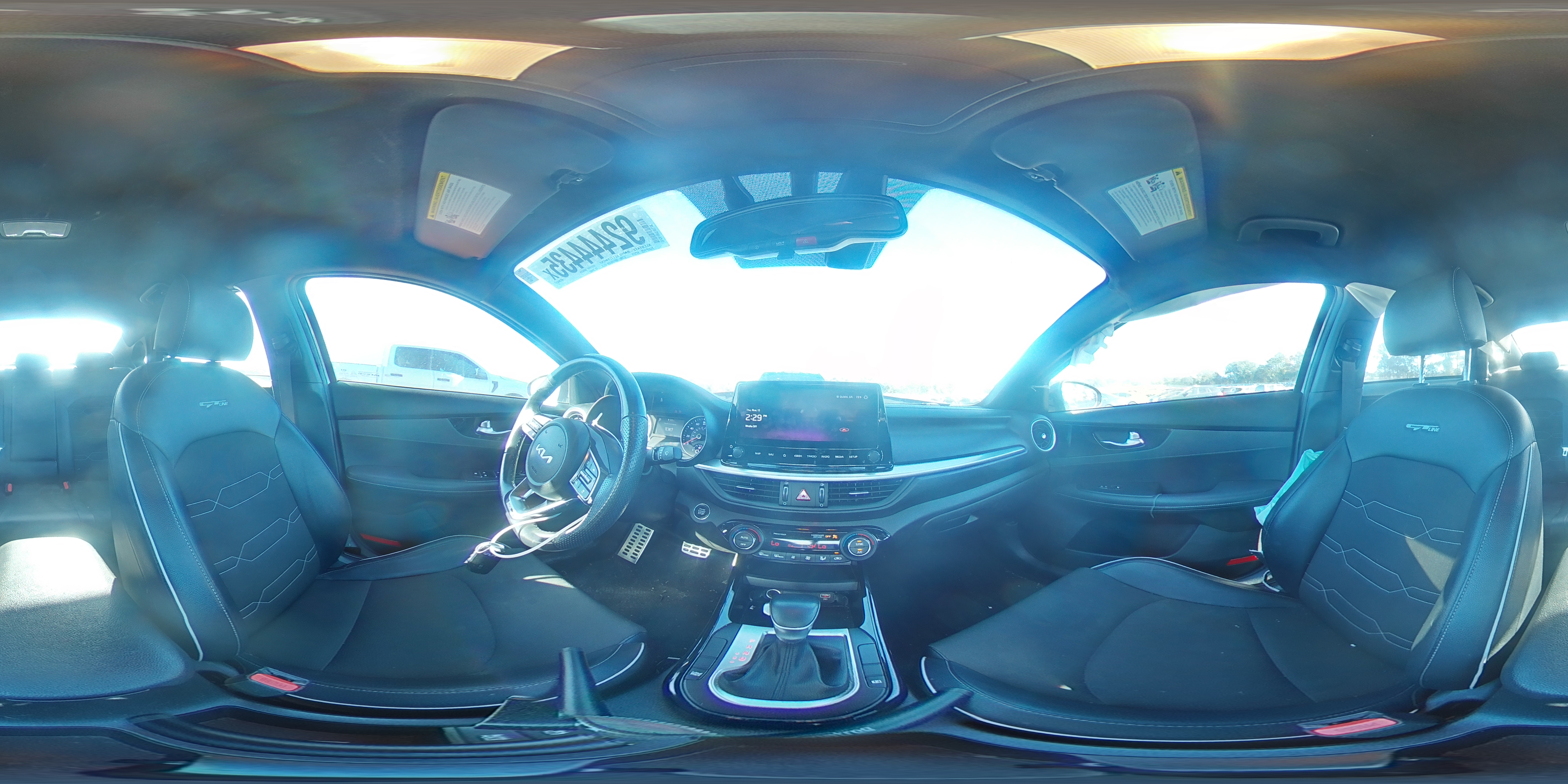 2023 Kia Forte Gt Line VIN: 3KPF54AD9PE568690 Lot: 92444435