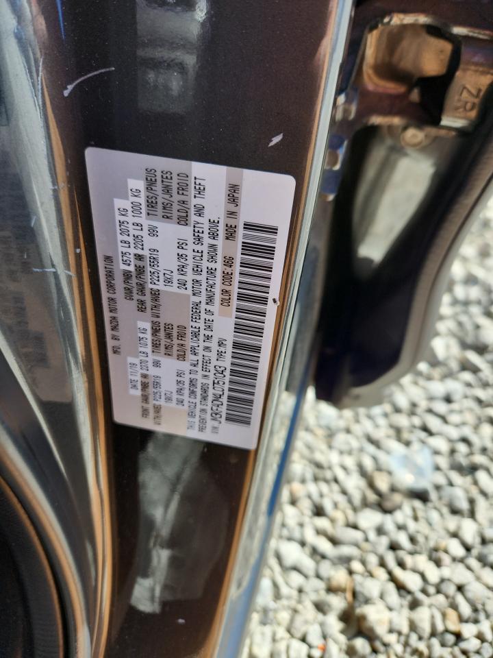 2020 Mazda Cx-5 Grand Touring VIN: JM3KFADM4L0751043 Lot: 92340635