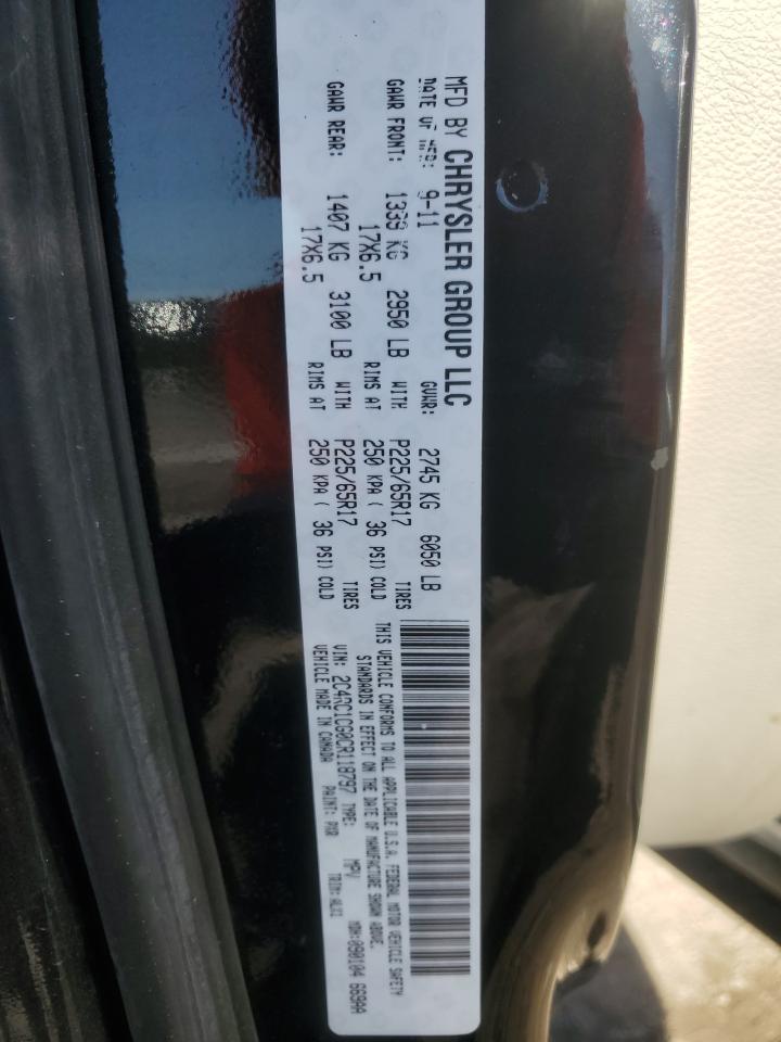 2012 Chrysler Town & Country Touring L VIN: 2C4RC1CG0CR118797 Lot: 91274685