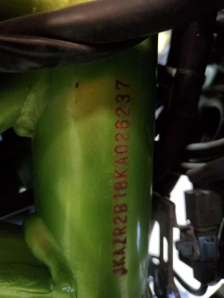 2019 Kawasaki Zr900 VIN: JKAZR2B18KA026237 Lot: 91767055