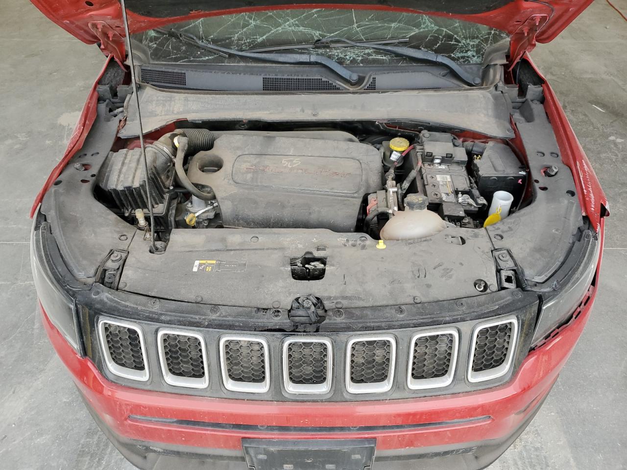 2017 Jeep Compass Latitude VIN: 3C4NJDBB6HT616809 Lot: 91229525