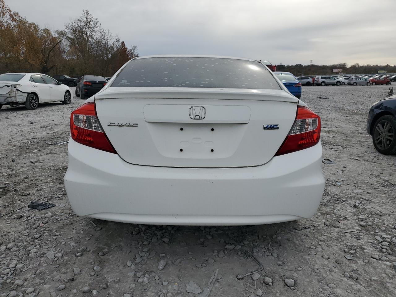 2012 Honda Civic Hf VIN: 2HGFB2F62CH521606 Lot: 92262335