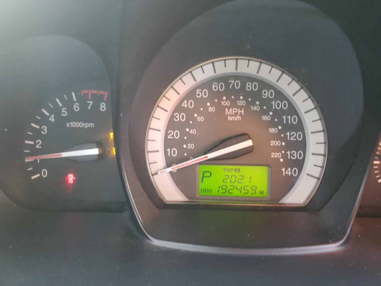 2007 Kia Spectra Ex VIN: KNAFE121475407000 Lot: 92720275