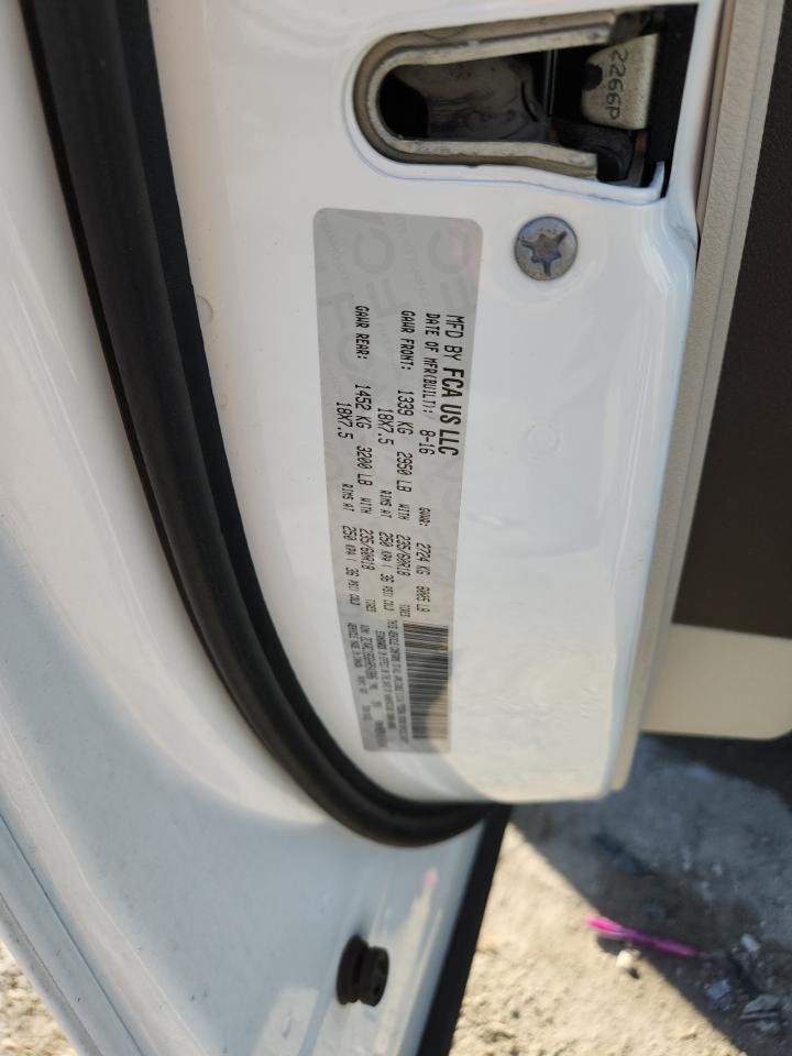 2017 Chrysler Pacifica Touring L VIN: 2C4RC1BG6HR543806 Lot: 91869145