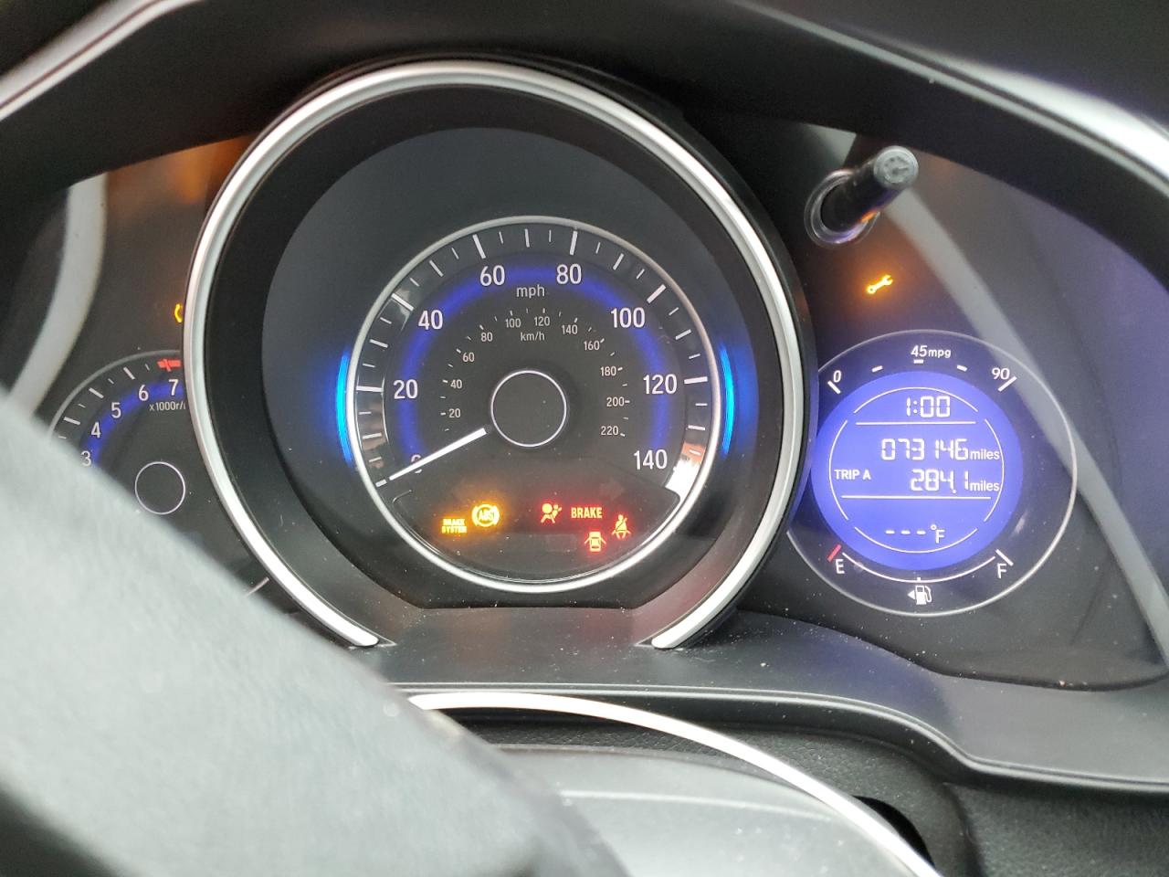 2019 Honda Fit Lx VIN: 3HGGK5H45KM703737 Lot: 92634015