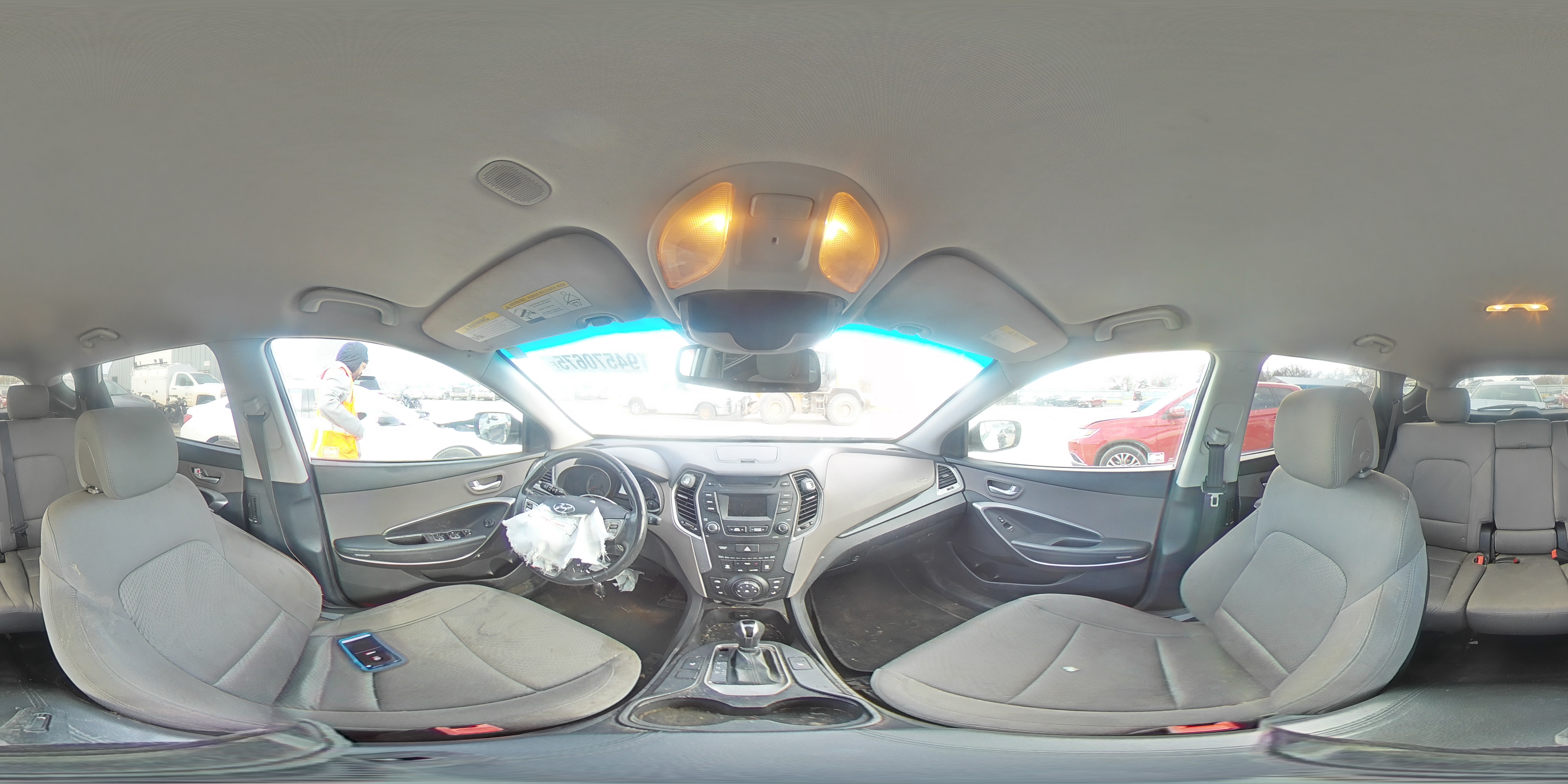 2014 Hyundai Santa Fe Sport VIN: 5XYZU3LB3EG167657 Lot: 94570675