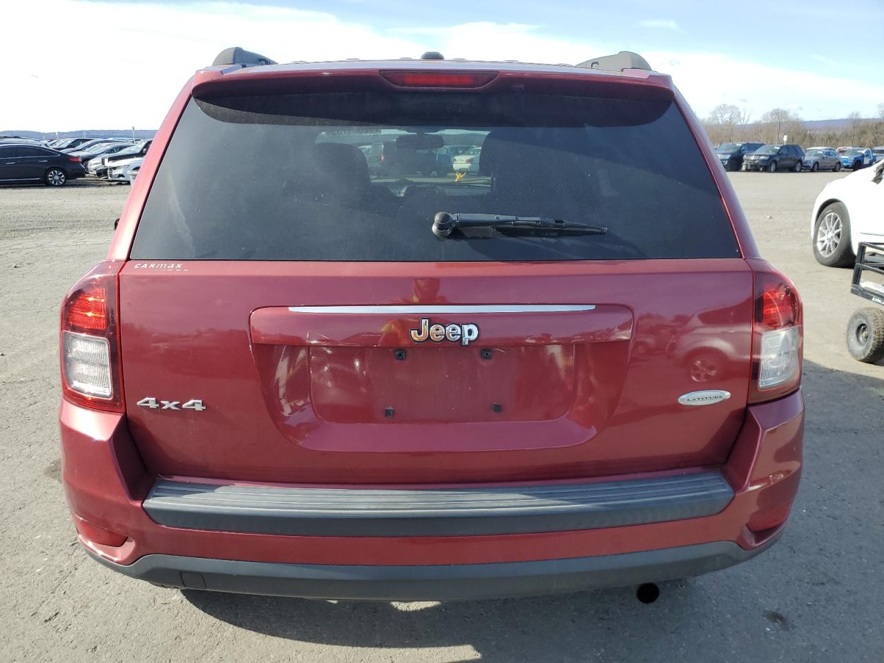 2017 Jeep Compass Latitude VIN: 1C4NJDEB9HD129945 Lot: 92361735