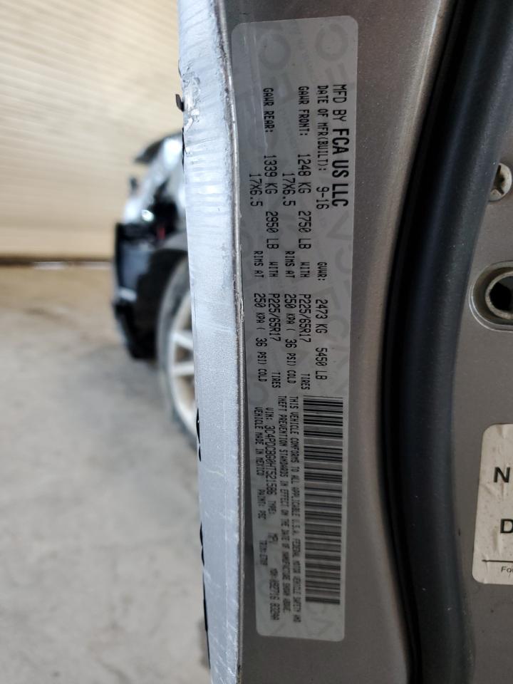 2017 Dodge Journey Sxt VIN: 3C4PDCBG0HT521586 Lot: 89926665