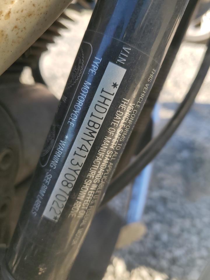 2003 Harley-Davidson Flstf Anniversary VIN: 1HD1BMY413Y087022 Lot: 91988485