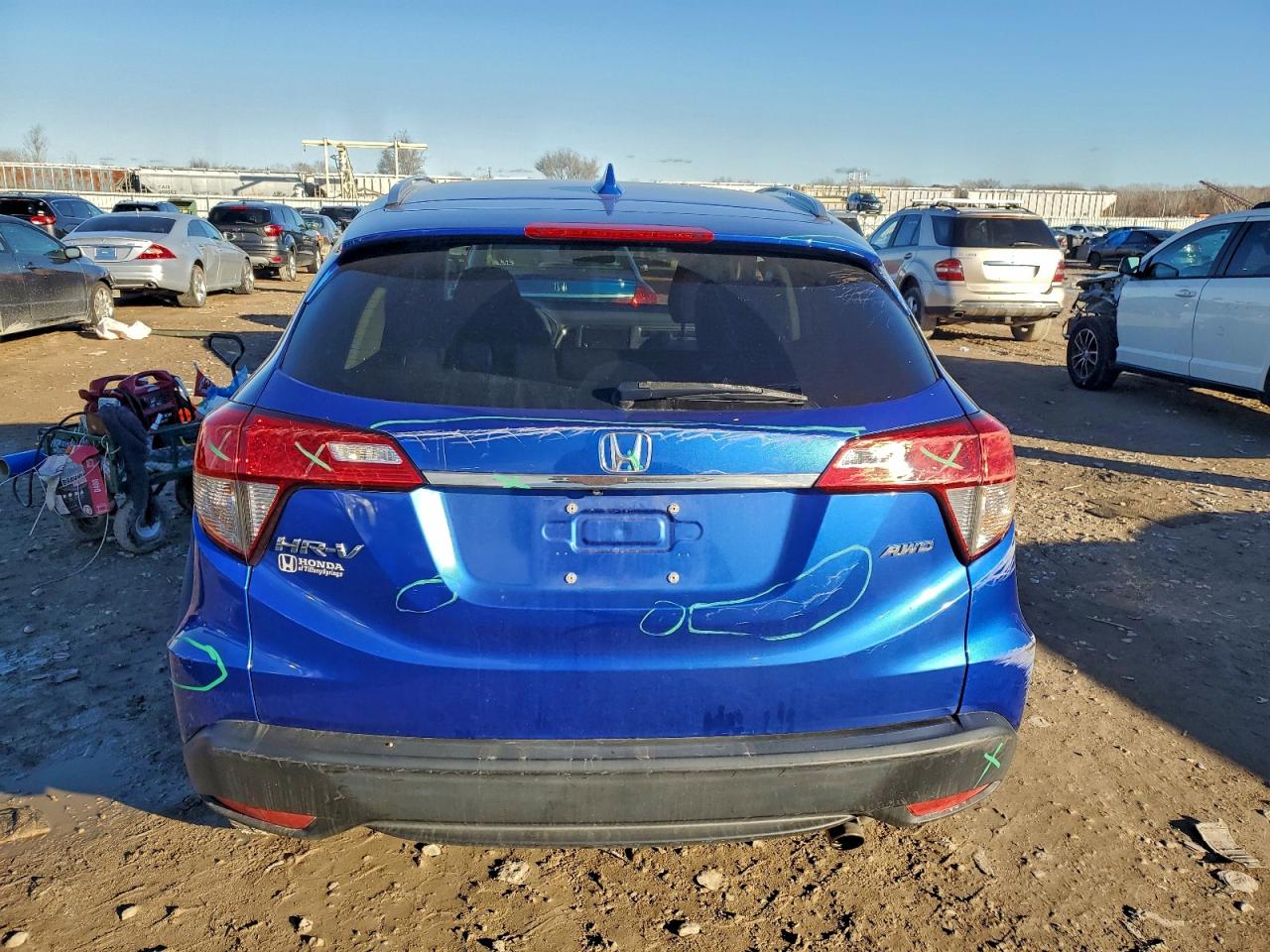 2021 Honda Hr-V Ex VIN: 3CZRU6H51MM721701 Lot: 94294045