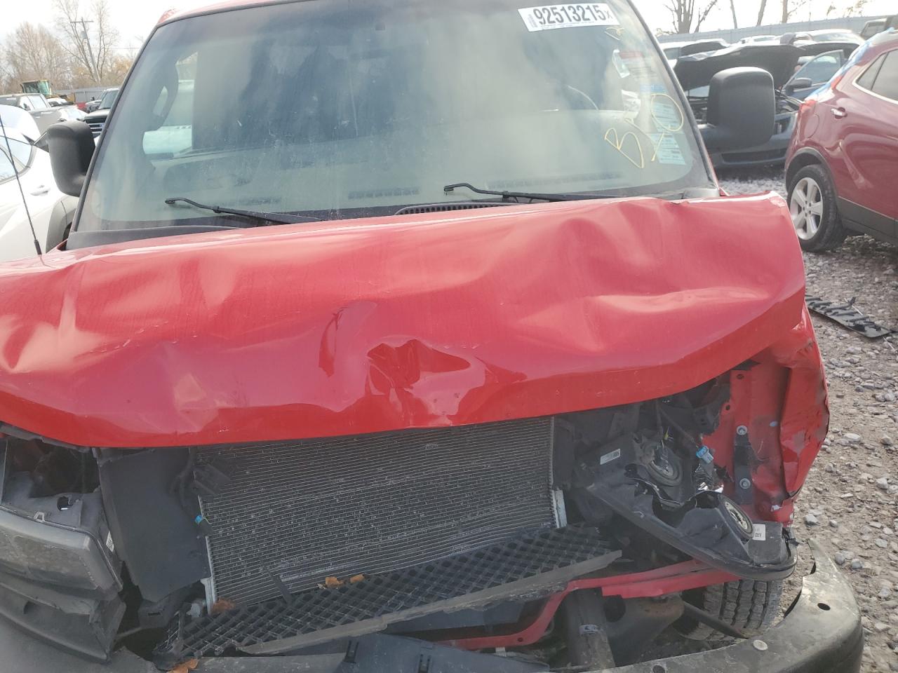 2019 Chevrolet Express G2 Delivery Van VIN: 1GCWGBFP6K1219337 Lot: 92513215