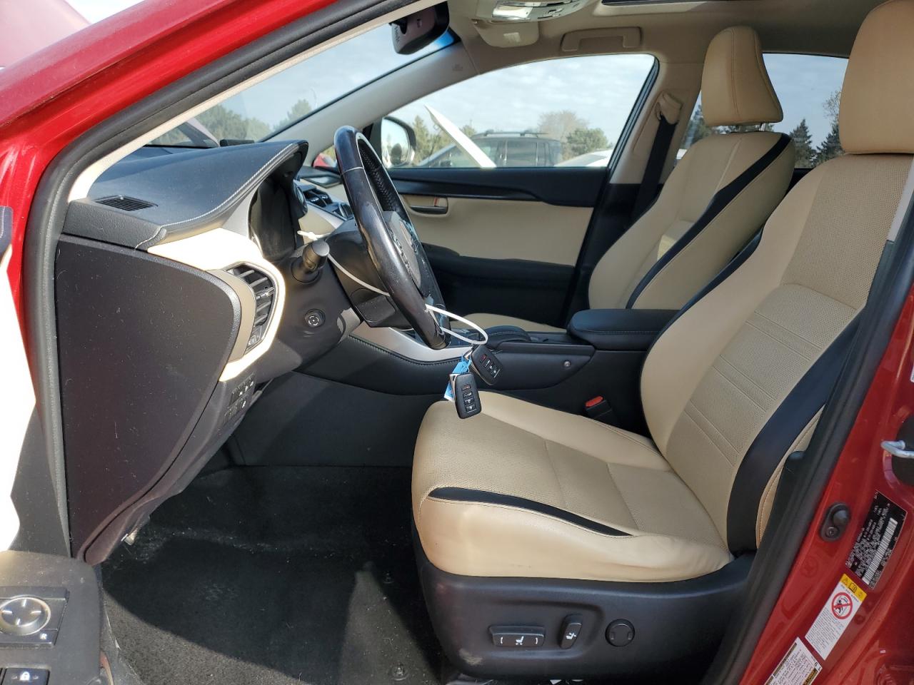 2015 Lexus Nx 300H VIN: JTJBJRBZ9F2016326 Lot: 91217085