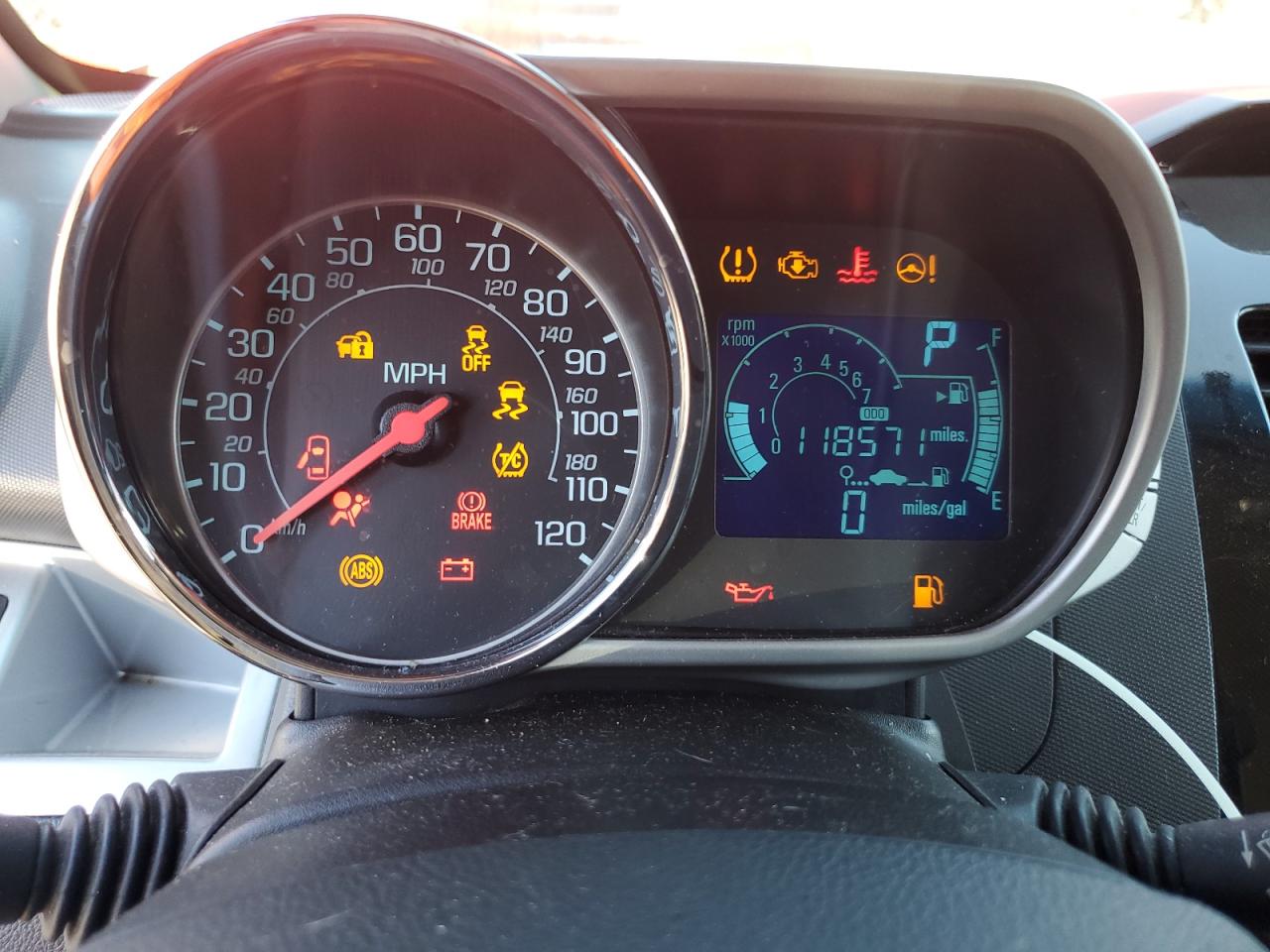 2015 Chevrolet Spark 1Lt VIN: KL8CD6S95FC736660 Lot: 91820795