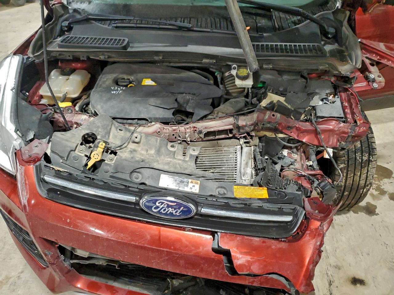 2016 Ford Escape Se VIN: 1FMCU9GXXGUB68297 Lot: 93446055