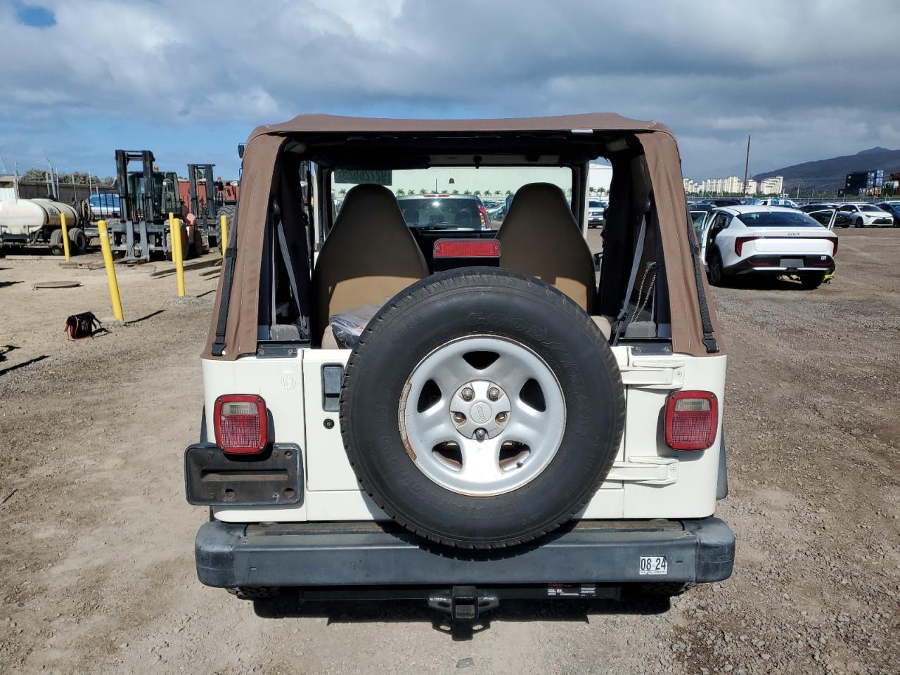 2002 Jeep Wrangler / Tj Se VIN: 1J4FA29P32P754422 Lot: 92726625