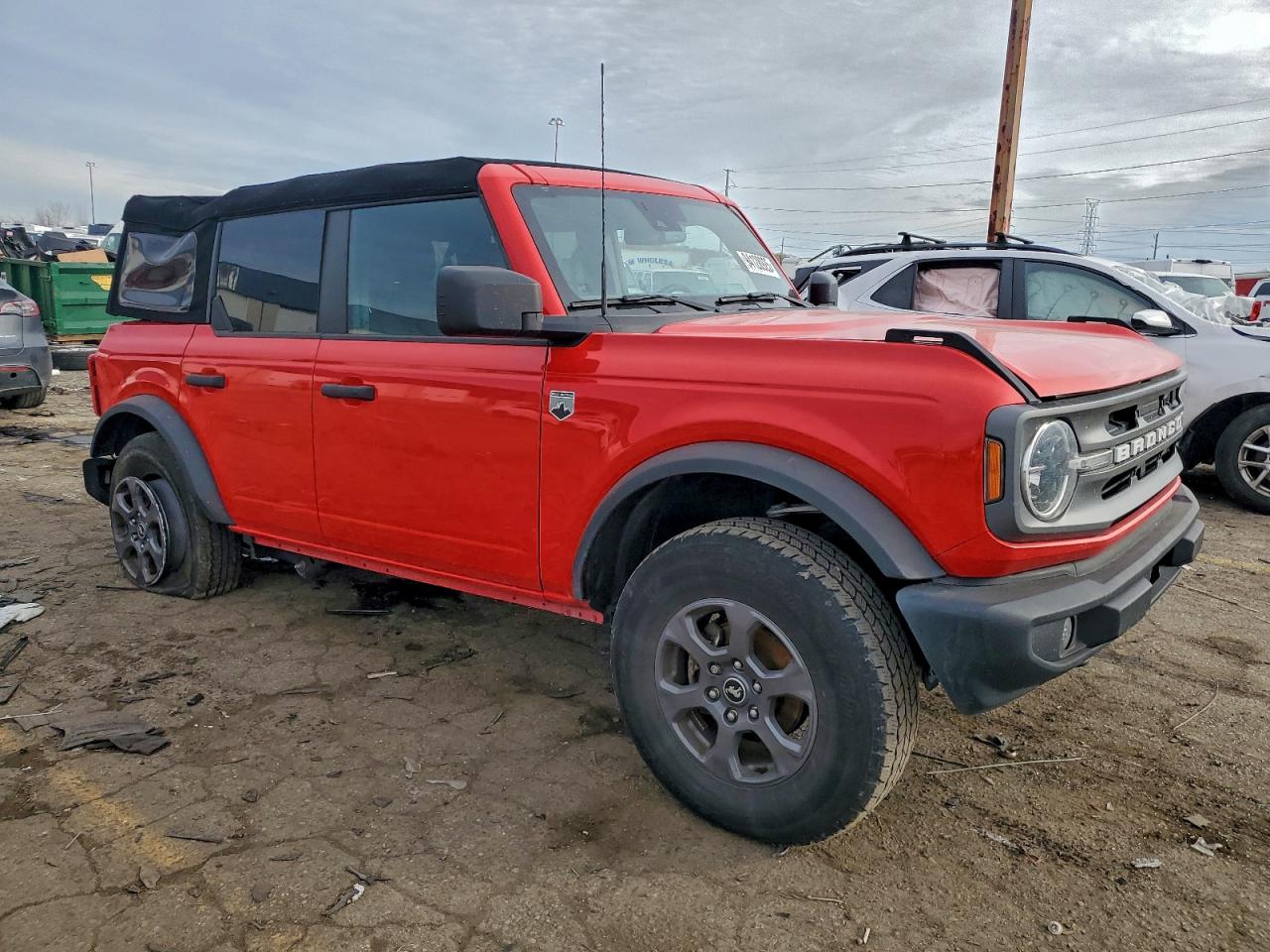 2023 Ford Bronco Base VIN: 1FMEE5BP4PLC02147 Lot: 94128925