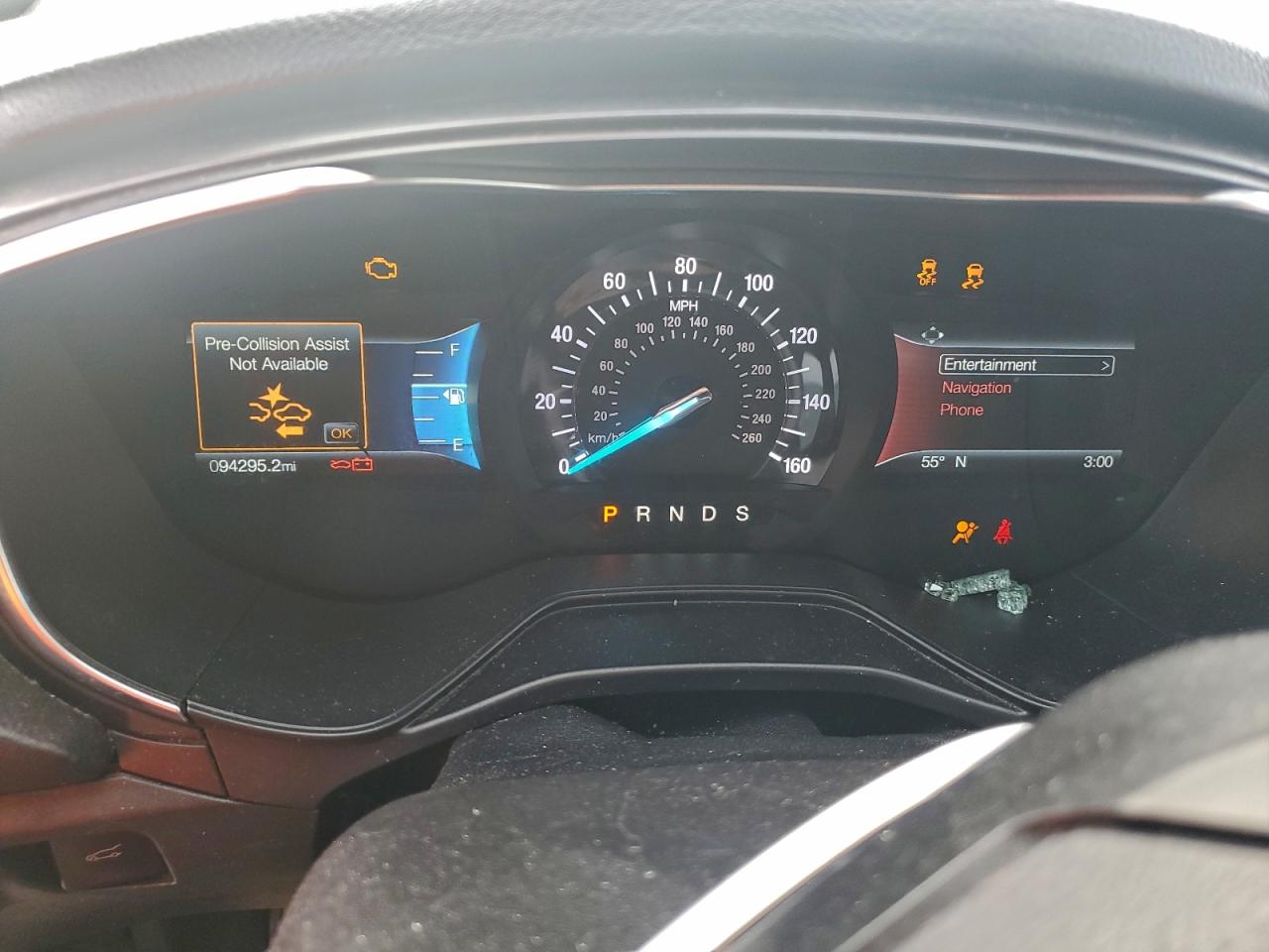 2020 Ford Fusion Titanium VIN: 3FA6P0K96LR127766 Lot: 93178425