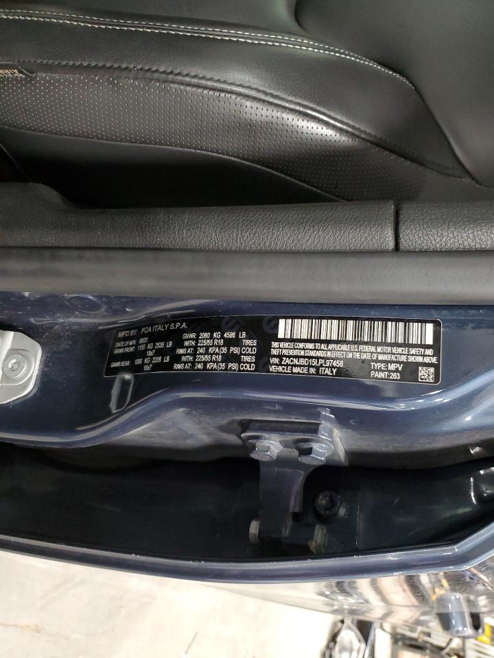 2020 Jeep Renegade Limited VIN: ZACNJBD15LPL97458 Lot: 91390225