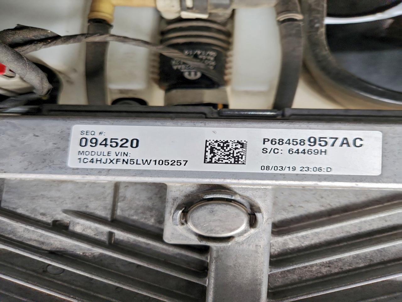 2020 Jeep Wrangler Unlimited Rubicon VIN: 1C4HJXFN5LW105257 Lot: 93401555