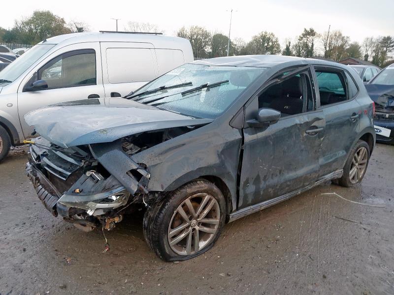 2017 VOLKSWAGEN POLO 1.4 TDI 90 R-LINE 5DR for sale at Copart WOLVERHAMPTON