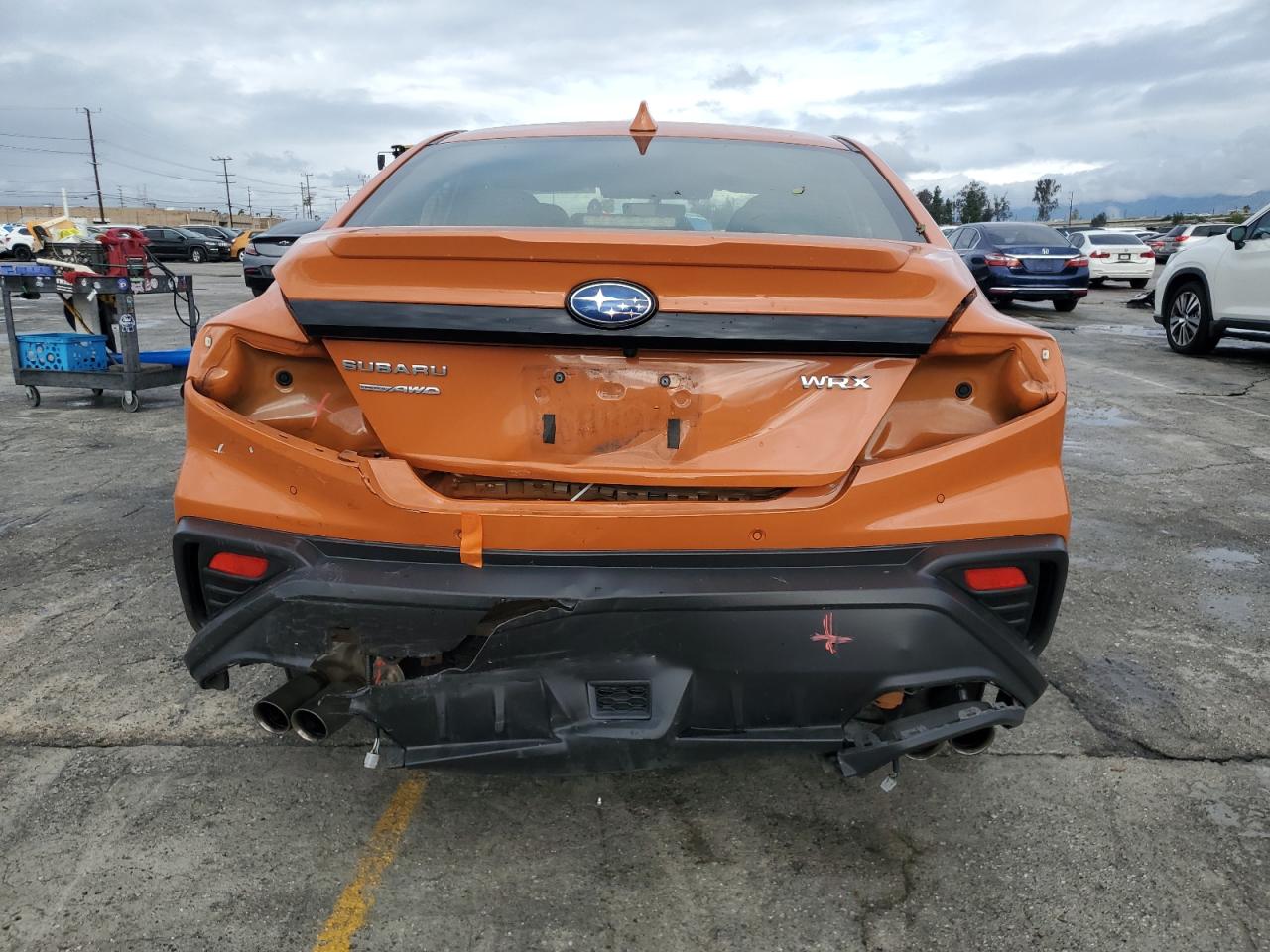 2023 Subaru Wrx Limited VIN: JF1VBAN61P8803923 Lot: 93332615