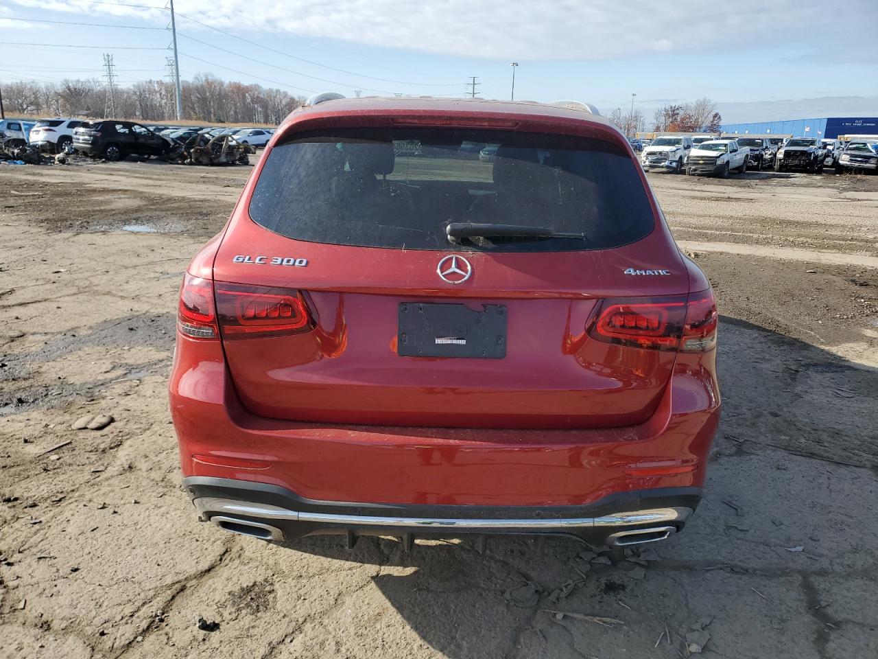 2021 Mercedes-Benz Glc 300 4Matic VIN: W1N0G8EBXMF875523 Lot: 92039845