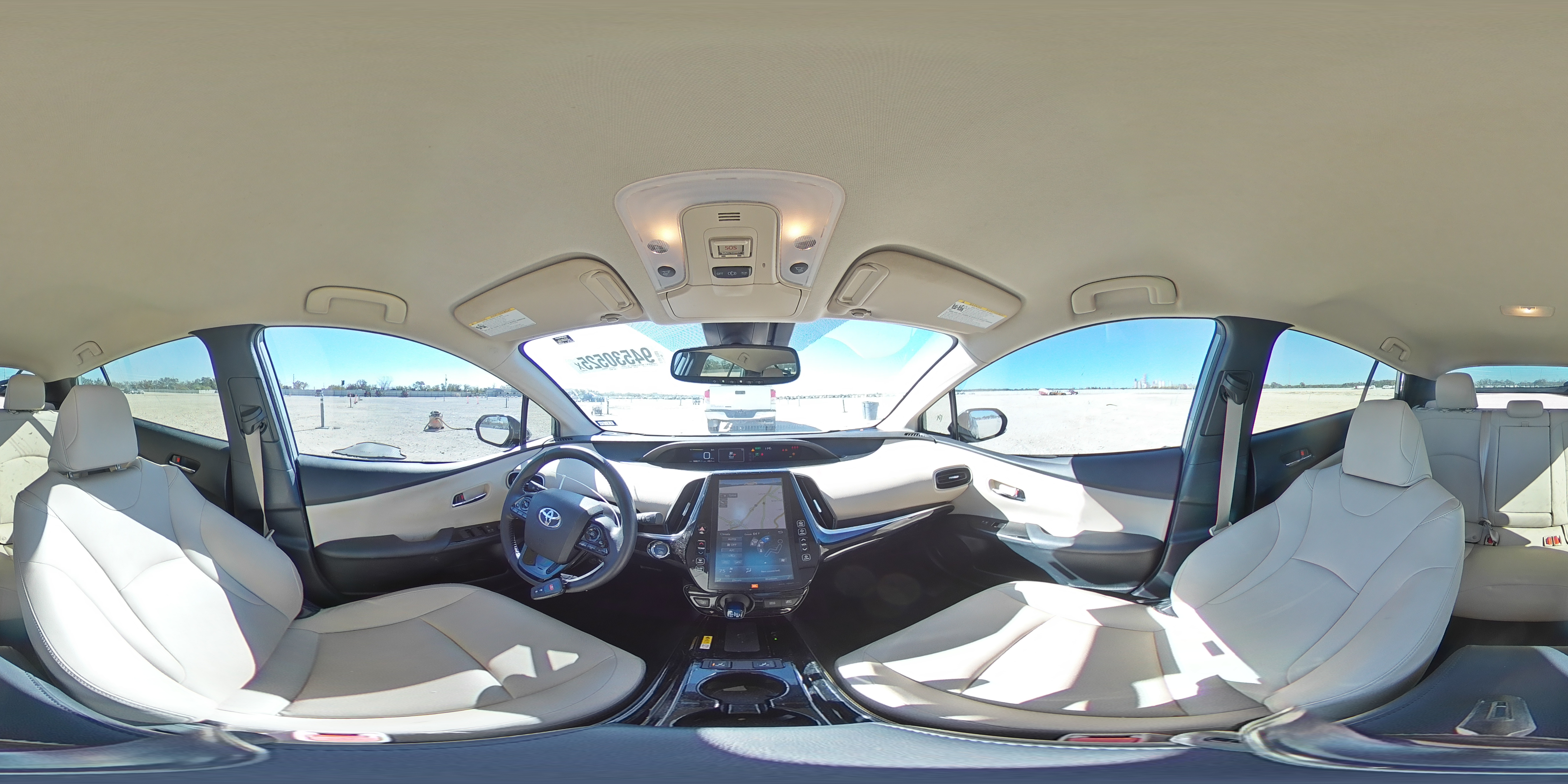 2019 Toyota Prius VIN: JTDKARFU4K3100740 Lot: 94530525