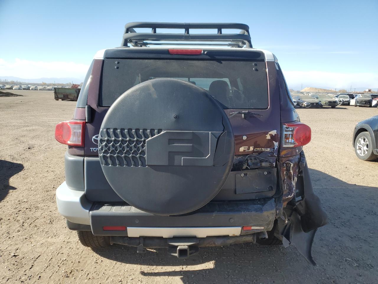 2007 Toyota Fj Cruiser VIN: JTEBU11F170101186 Lot: 93660135