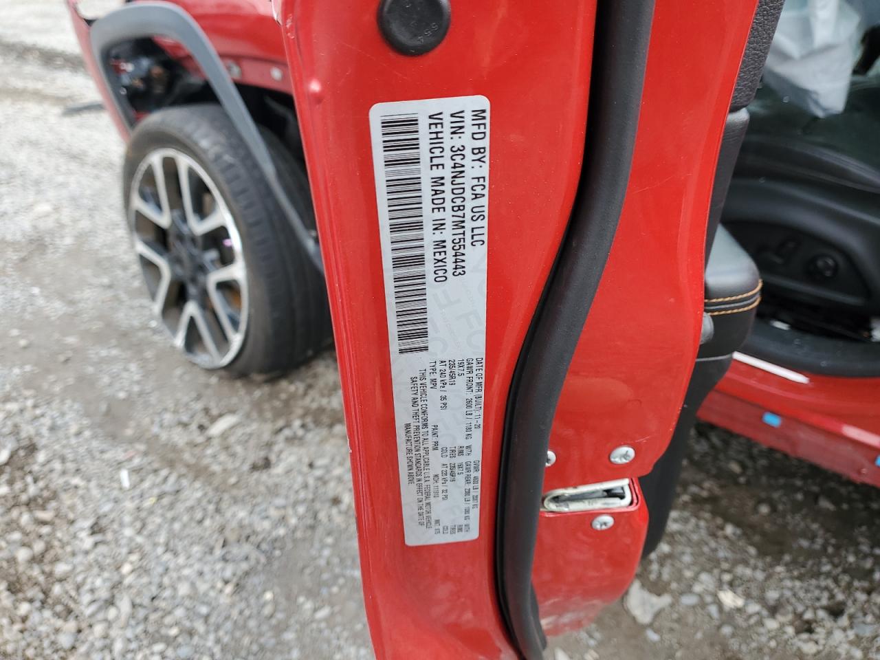 2021 Jeep Compass Limited VIN: 3C4NJDCB7MT554443 Lot: 92253705