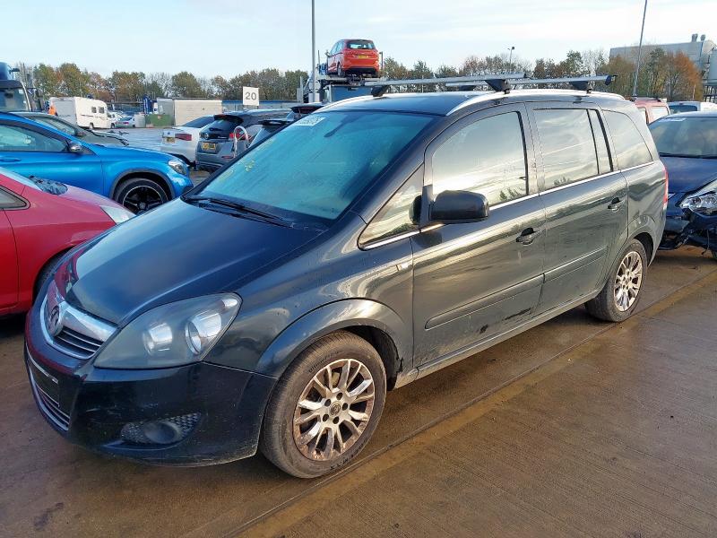2013 VAUXHALL ZAFIRA 1.8I DESIGN 5DR for sale at Copart SANDY