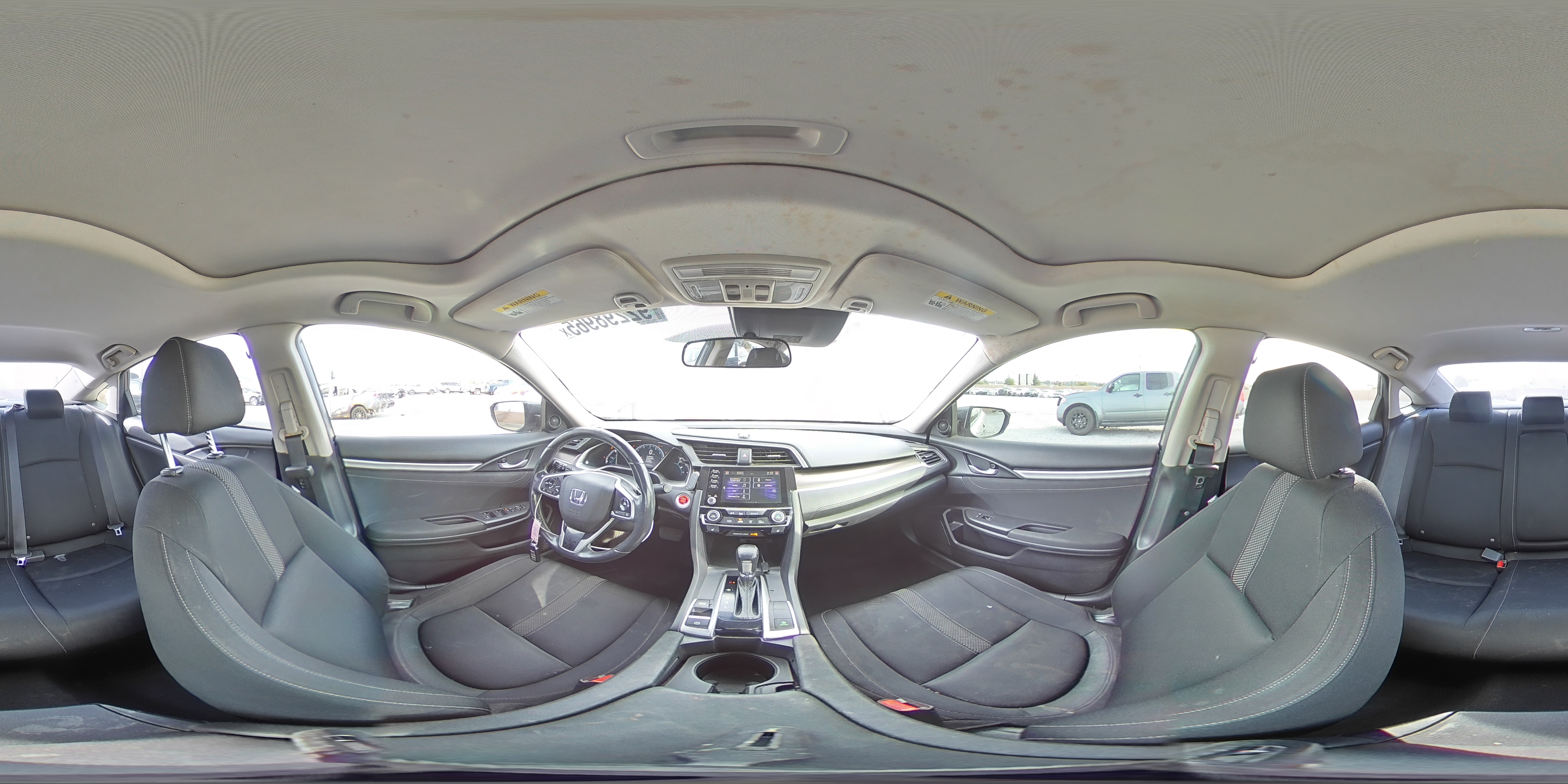 2019 Honda Civic Ex VIN: JHMFC1F3XKX008849 Lot: 92298965