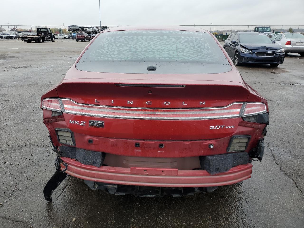 2017 Lincoln Mkz Reserve VIN: 3LN6L5F9XHR608071 Lot: 91002785